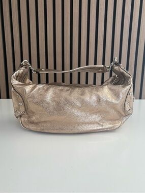VTG Y2K JUICY COUTURE Metallic Leather Bag